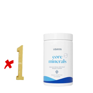 USANA Core Minerals 112 Capsules | GMP & Halal Certified Supplement Multi Vitamins & Minerals Original Import Supplement