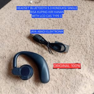 H59 Versi Bluetooth: Bluetooth 5.3 Waktu musik: 12 jam Waktu pengisian: 1 jam  HEADPHONE SPORT OLAHRAGA BLUETOOTH BISA KUPING KIRI KANAN SINGLE BLUETOT BLUTUT BLUETOOT WIRELESS WIRELES 5.3 TYPE C SUPER BASS AUDIO Konektivitas headset Bluetoth game belajar