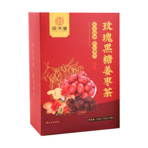Ginger Tea Longan Goji Berry Tea Womb Detox Tea Healthy Tea for dysmenorrhea and abnormal menstrual remove blood clog Brown Sugar Ginger Rose Date Wolf Berry Goji Berry Longan Jujube Health Tea Relief of female physiological discomfort