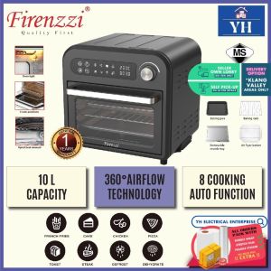 Firenzzi FAD-3120 Air Fryer Oven 8 Preset Cooking Function 10L
