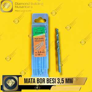 Mata Bor Besi 2mm - 12mm HSS Iron Drill Kualitas TERBAIK dan TERMURAH