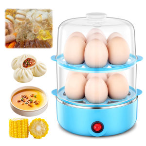 【New Arrival】 เครื่องต้มไข่ไฟฟ้ารุ่นใหม่พร้อมระบบตัดไฟอัตโนมัติและถาดทำไข่แบบไม่ติด สำหรับการทำอาหารเช้าอย่างรวดเร็ว