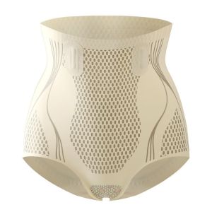 BLOOMHOUSE High Waist Postpartum Body Shaper Shapewear Cotton Crotch Slimming Underpants Elastic Seamless Butt Lifter Briefs Women