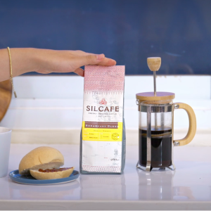 Silcafe Breakfast Blend Freshly Roasted Whole Beans & Ground Coffee Arabica Robusta Medium Dark Roast for Brewed Coffee 250g 500g 1KG