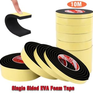 PRIMEPICKGLOBAL EVA Foam Sponge Tape 10M Strong adhesive Rubber Seal Strip  Single-sided Anti-collision Tape