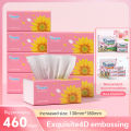 Kingess Facial Tissue paper towel tissue paper 8Packs 460Sheets 4Ply interfolded tissue High quality. 