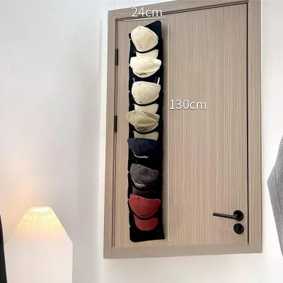 7/14 Grids Felt Hat Storage Rack Wall Hat Racks Gray Cap Holder Door Hanging Baseball Caps Storage