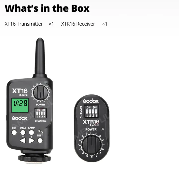 Godox%20XT-16%20Wireless%202.4G%20Remote%20Control%20Flash%20Trigger%20+%20Receiver%20for%20Witstro%20Flash%20SK,QT,QS,GT,GS,DE,DP%20Series%20Studio%20Flashes%20-%20Image%206