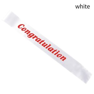 RISEDOT 1pc หลากสี จบการศึกษา เทศกาล สายสะพายแสดงความยินดี ตกแต่งเข็มขัดคาดเอว อุปกรณ์ปาร์ตี้ สายคล้องไหล่