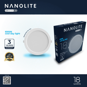 Lampu LED Nanolite Downlight Round 18Watt