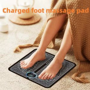 Foot Massager Pad Muscle Electric EMS Feet Acupuncture Stimulator Health Relax Physiotherapy Massage