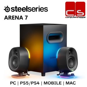 SteelSeries ARENA 7 Illuminated 2.1 Gaming Speaker