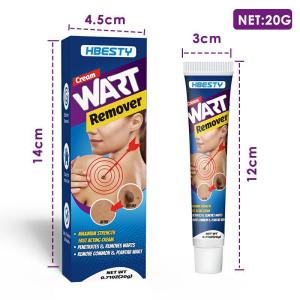 Ubat buang kutil ketuat tahi lalat biji kolestrol Wart Cream Wart Removal Ointment Warts Skin Tags Remover Mole Removal 20g Treat Flat Warts and other Viral Infections Genital Mole and Warts Remover