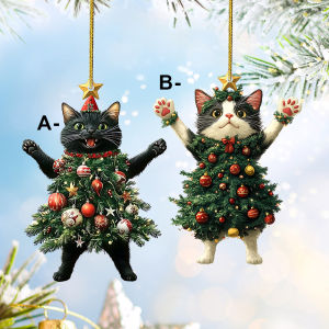 Decorations Christmas Kitten Finely Crafted Keychain Pursuing Holiday Decorations People Cute Bags