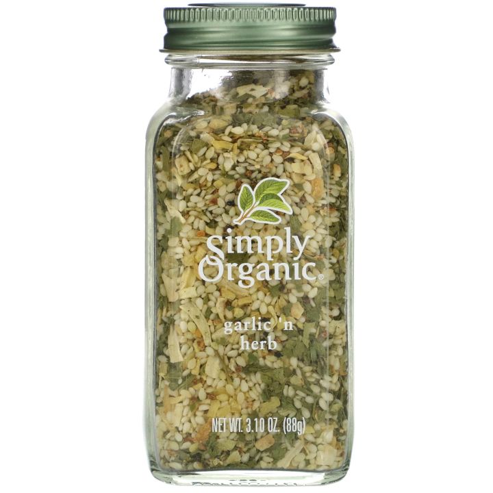 [PREORDER] SIMPLY ORGANIC GARLIC HERB 88G COOKING SOUP PASTA