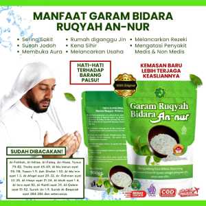 Garam Ruqyah Bidara An-Nur 500gr Siap Pakai