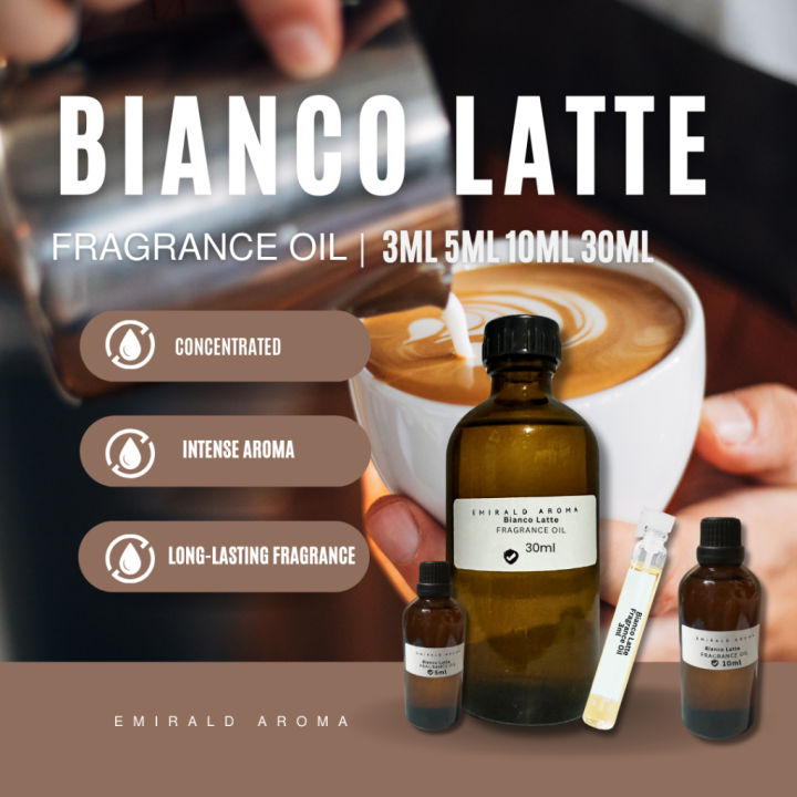 3ml Perfume Oil Bottle EMIRALD AROMA Bianco Latte Women Fragrance