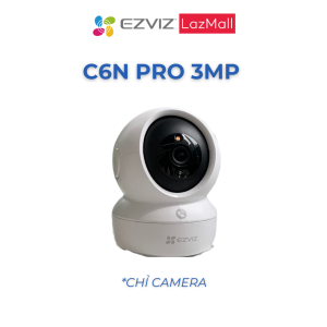 Camera WI-FI EZVIZ C6N Pro 3MP Trong nhà Quay Quét 360 Độ Đàm Thoại 2 Chiều - Bản nâng cấp C6N