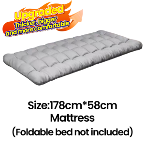 【QY Local Mall】200cm Foldable Portable Sofa Bed Folding Camping Japanese Recliner Lazy Chair Office/Home/Living Room/Hospital Sleeping Chair Simple Lunch Break Nap Bed With Foldable Mattress 折叠床 懒人椅 躺椅