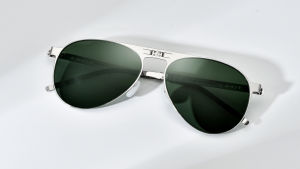 FONEX Polarized Sunglasses Men Portable Folding Pilot Sun Glasses for Man  New Male Ultralight Korean Japaness Style Shades with Mirrored Nylon Lens F1025