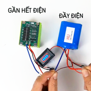 Đồng báo Báo pin 3S 12.6V. Dung lượng bình acquy 12v. Chuyên dùng báo dung lượng điện bình acquy và bình pin 12v