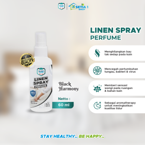 Linen Room Bed Perfume Spray KLINOCARE Pengharum Anti Virus Tungau Aromaterapi Antibacterial Praktis