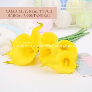 BUNGA CALLA LILY CALLALILY CALALILY CALALILY CALA LILY REAL TOUCH BAHAN LATEX FOAM SUPER PREMIUM QUALITY BUNGA PALSU CALALILY ARTIFICIAL FLOWER