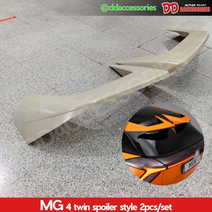 Spoiler หลัง Spoiler MG4 2024 2025 แบบ 2 ชิ้น ทรงตัว Top สำหรับ ตัวไม่ ...