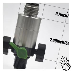 Air HPA Soft Paint HP Ball Explosion-Proof Adjustable Regulator Constant Pressure Valve 4500psi Input 0-3000psi Output G1/2