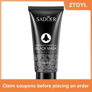 【ZTOYL】 Mặt nạ lột mụn đầu đen 60g than tre kiểm soát dầu làm sạch sâu thanh lọc se khít lỗ chân lông mặt nạ vùng mũi miếng dán chăm sóc vùng chữ T