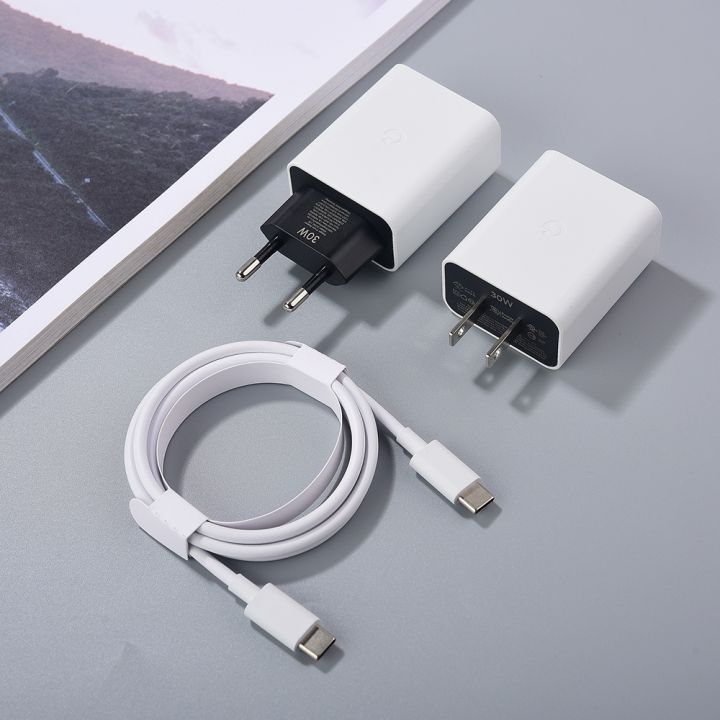 Fast Charge Your Google Pixel 30W PD Charger & Type C Cable for Pixel