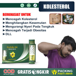 WALATRA PROPOLIS SM Solusi Atasi Kolesterol Penurun Kolesterol Naik Pencegah Lemak Jahat Obesitas Penghilang Kolesterol Jahat Sesak Napas Nyeri Dada Xanthomata Xanthelasma Nyeri Tengkuk Tangan Kesemutan