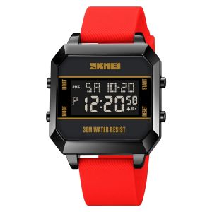 SKMEI 1848 Digital Watch Men Sport Waterproof Wristwatches Square Display Countdown Electronic Man Clock Reloj Masculino