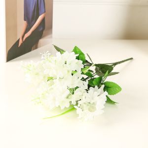 Artificial Flowers Bouquets Wisteria Hyacinth Fake Bulk UV Resistant for Vase Home Decor Indoors Outdoors Garden Fence Restaurant Hotel Party Wedding