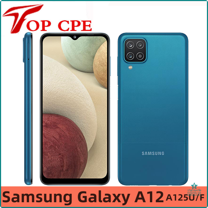 [Op062] Originele Samsung Galaxy A12 A125u A125f 4G Mobiele Telefoon 6. ...