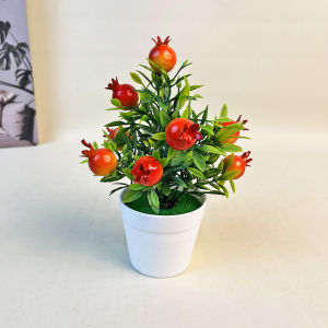 PBP32 Pot Bunga Plastik / Tanaman Buah Palsu / Bunga Hias Dekorasi Rumah Import Murah Jakarta [BISA COD]