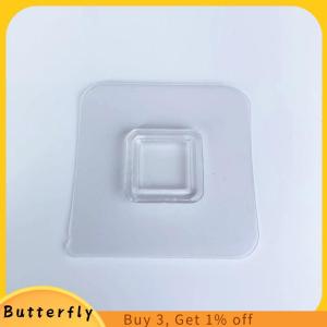 Butterfly ตะขอแขวนผนังทนทาน1ชิ้นตะขอแขวนผนังไม่มีเครื่องหมายเส้นใยวิสคอสคุณสมบัติหลากหลายสามารถเลือกแขวนหัวเข็มขัดติดผนังได้