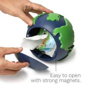 Earth Tissue Holder กล่องกระดาษทิชชู่ ดีไซน์ รูปโลก Qualy(ควอลี่)