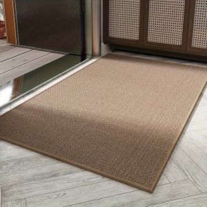 COD พรมเช็ดเท้าหน้าประตู ดูดซับน้ำดี กันลื่น-แห้งไว สไตล์หรู ทนทานต่อการขีดข่วน ไซส์ใหญ่_FashionPick