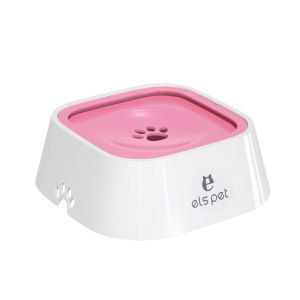 [MQLITTLESHOP]Anti-Splash Water Bowl Slow Drinking For Dog CatDog drinking bowl Anti splashfloating bowl Car mounted floating water dispenser Anti overturn cat water dispenser