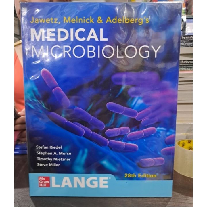 Medical Microbiology 28th Edution Jawetz Melnick Adelberg Colored ...