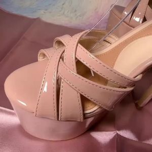 Bragais style Pageant Shoes Rachel glossy 6.8 inches" Heels 888-1