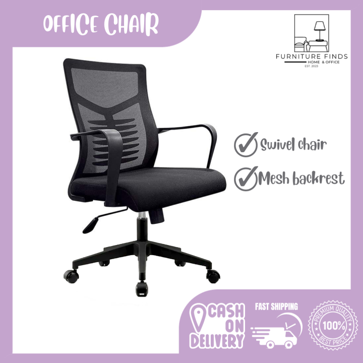 MESH BACKREST OFFICE CHAIR Lazada PH