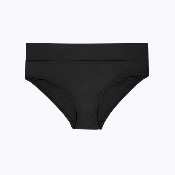 Marks & Spencer Women's Roll Top Bikini Bottoms (Black) Lazada PH