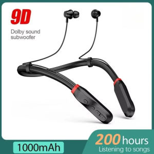 For XIAOMI i35 Neckband Bluetooth Headphones Wireless Earphones 9D Sound Sport Headset Waterproof TWS Earbuds With Mic for phone
