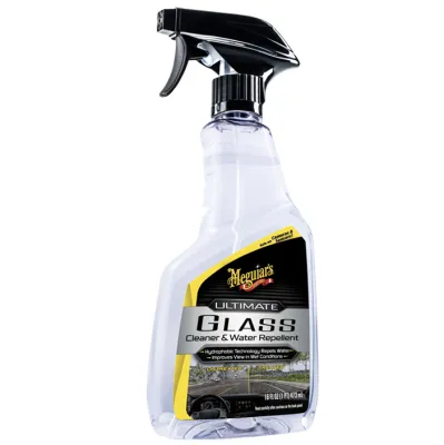 Meguiars G240416 Ultimate Glass Cleaner & Repellent 16oz.