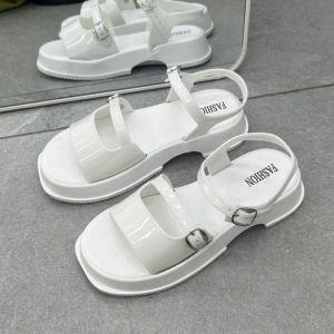 Zaman Now - Sandal Wedges Wanita / Sandal Wedges Travel Wanita / Sandal Flat Wedges Travel / Flat Wedges Nyaman / Sandal Wedges