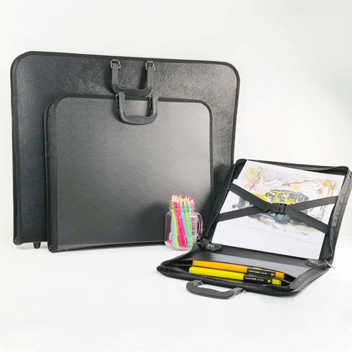 SG Stock] CENTRE Black Artist Portfolio Bag A2, A3 A4