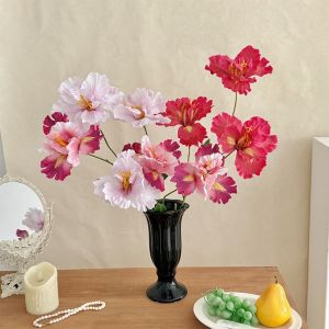 MAELIN Bouquet Artificial Iris Flowers Floral Decorative Artificial Faux Plants Purple Fake Flower Spring