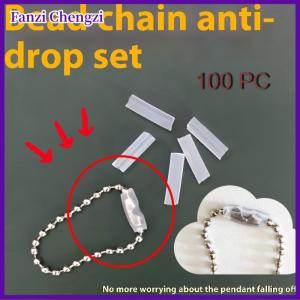 Fanzi 10 20 50 100pcs Chất lượng cao Mặt dây chuyền hạt chuỗi chống mất bìa Sáng Tạo chuỗi ngọc trai chống thả bảo vệ Bìa Phụ kiện tự làm